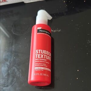 Neutrogena Stubborn Texture Cleanser in Bold Red